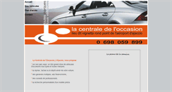 Desktop Screenshot of centrale-occasion-corse.com
